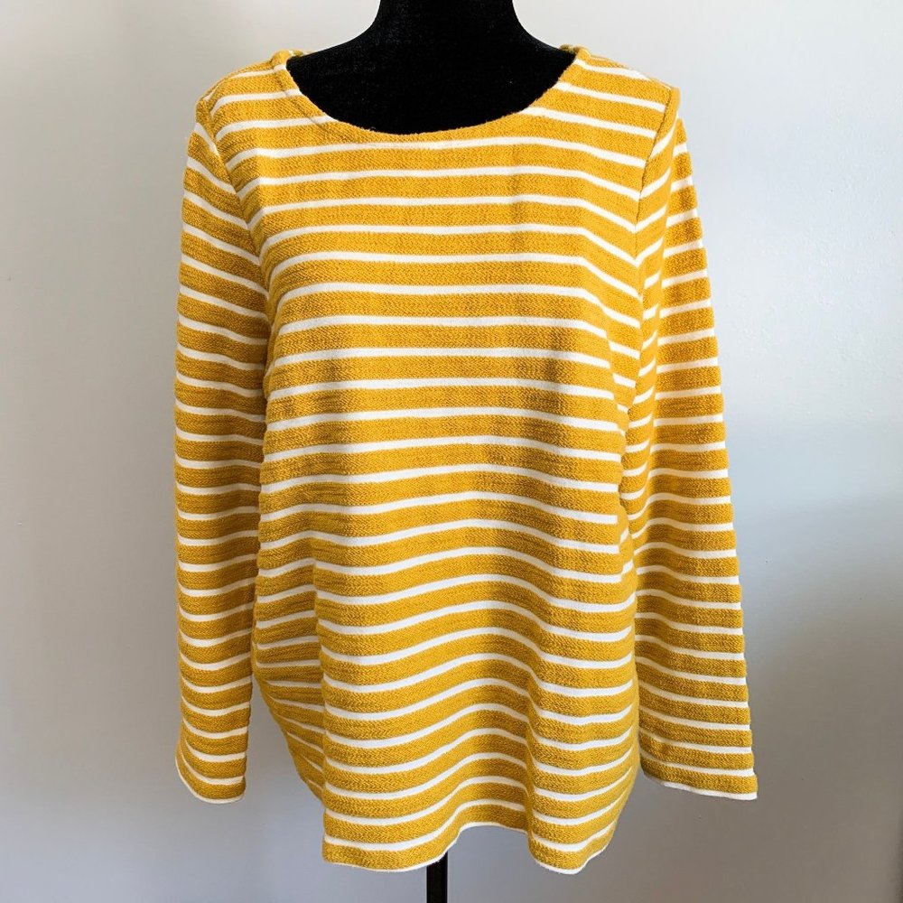 Joules Caroline Textured Loop Back Sweatshirt